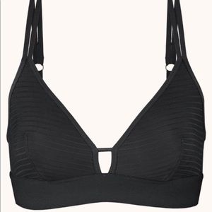 Lively Stripe Mesh Bralette